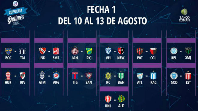 será la primera de la Superliga Argentina 2018/2019 | MARCA Claro Argentina