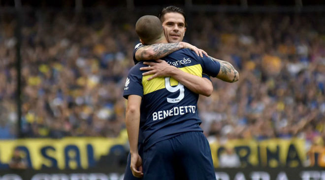 Fernando Gago y Darío Benedetto preparan su regreso
