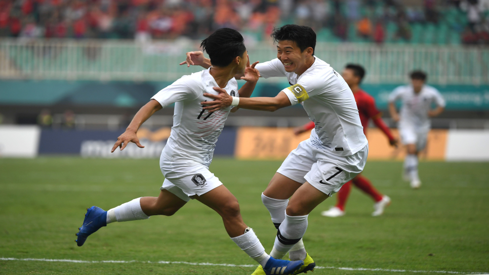 Heung-Min Son quedó a un triunfo de salvarse del servicio militar