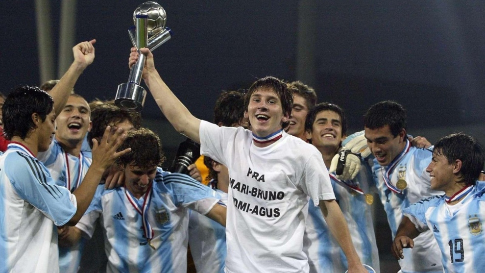 ¿Cuántas copas mundiales de U20 tiene Messi?