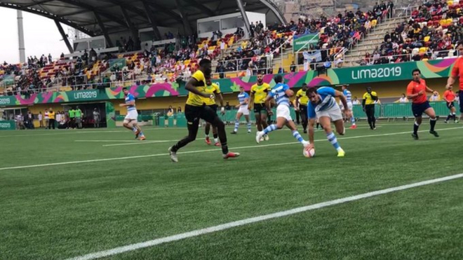 Juegos Panamericanos Lima 2019: Los Pumas 7 golean a Jamaica en su debut en Juegos Panamericanos MARCA Claro Argentina