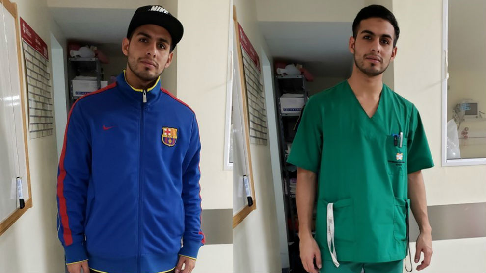 Último gas nadar Barcelona: Un enfermero sufre discriminación clasista por ir vestido con un  chándal del Barcelona | MARCA Claro Argentina