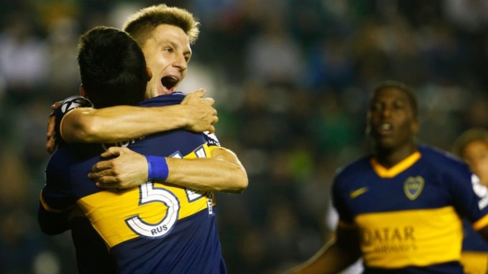 Resultado de imagen para BOCA GANÃ Y ALCANZÃ LA PUNTA