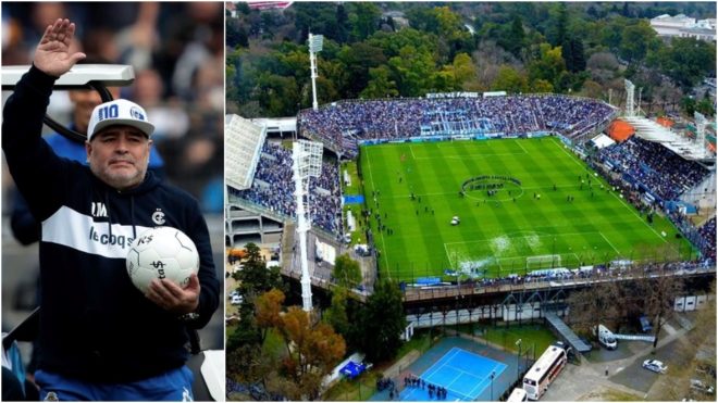 Gimnasia La Plata Maradona Y El Poder De Revivir La Ilusion En Un Club Que Se Sentia Perdido Marca Claro Argentina