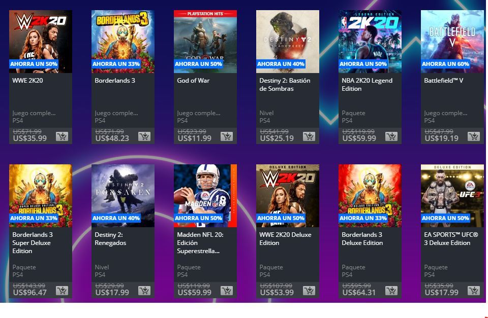 ps4 store black friday 2019