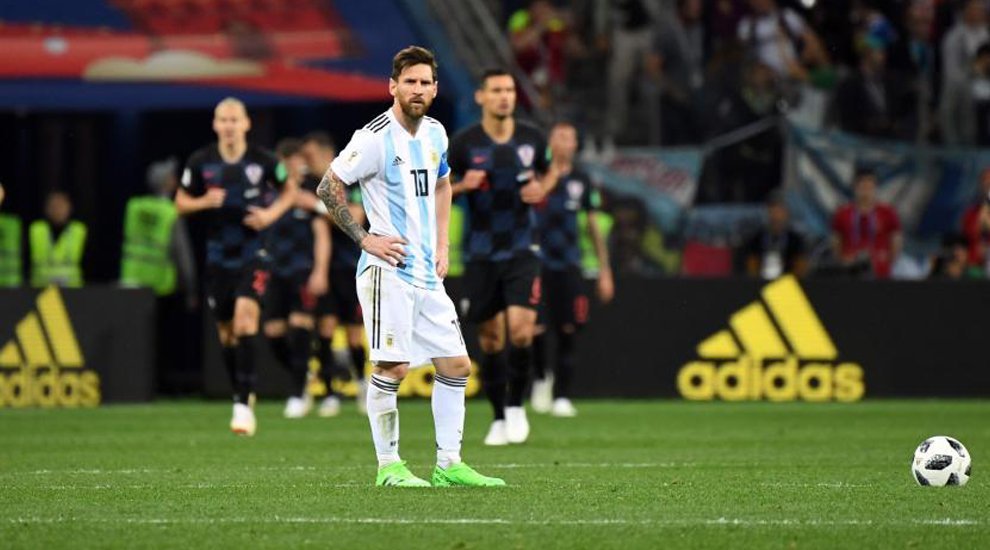 Las 7 fotos de la derrota Argentina vs Croacia  Foto 6 de 7  MARCA