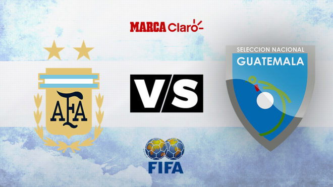 Selección Argentina vs Guatemala Formación, horario y dónde ver