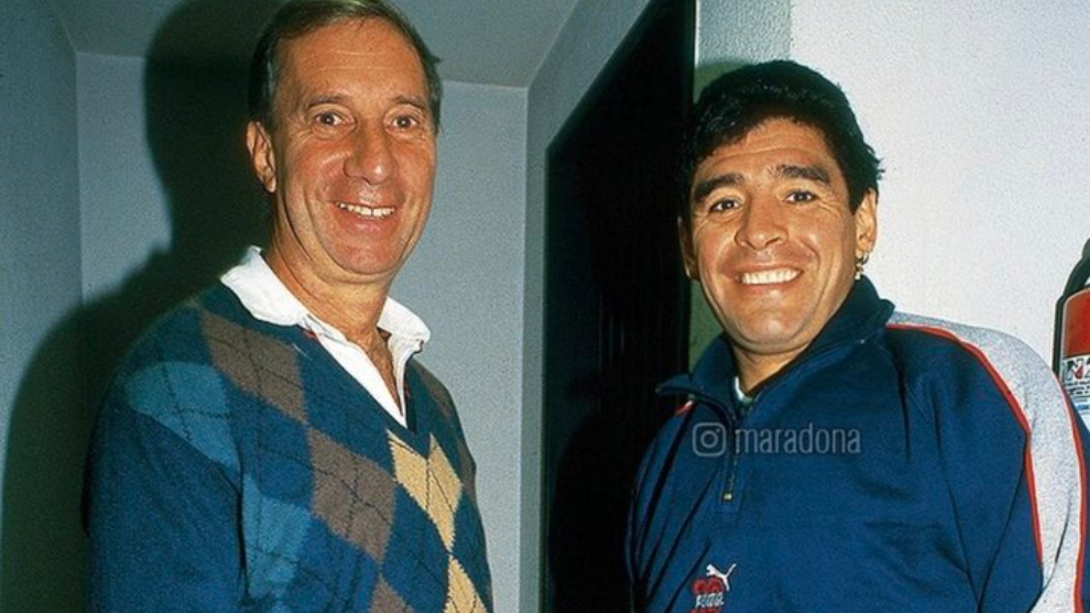Bilardo y Maradona