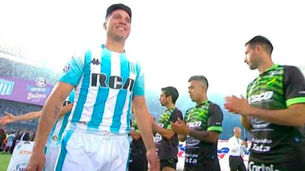 Superliga Argentina: El pasillo del campeón de Defensa y ...