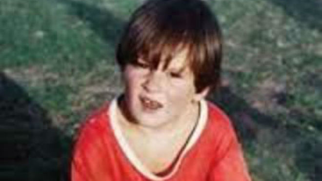 Leo Messi a los cinco años