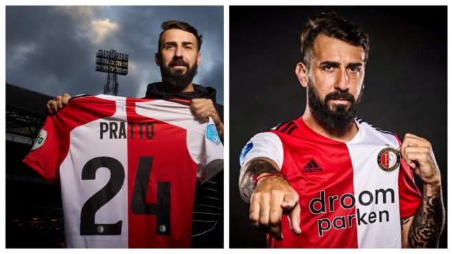 Pratto y su nuevo número en el Feyenoord: usará el 24.