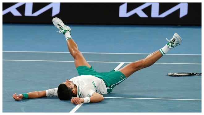 Djokovic venció a Medvedev y obtuvo el título en Australia