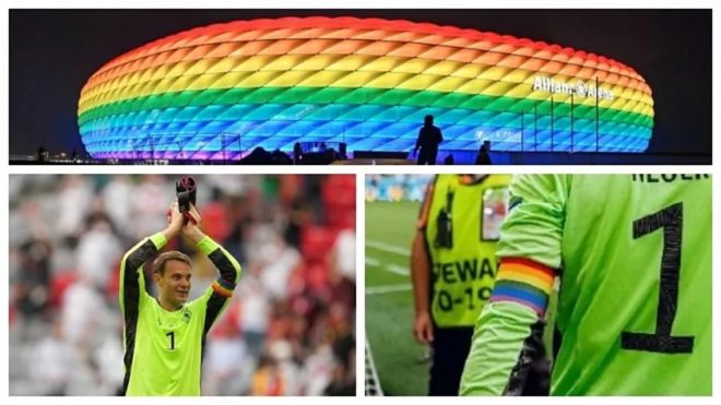 Neuer y la cinta de capitán arcoíris se 'enfrentan' a la UEFA, Hungría... y la ultraderecha alemana | MARCA Claro Argentina
