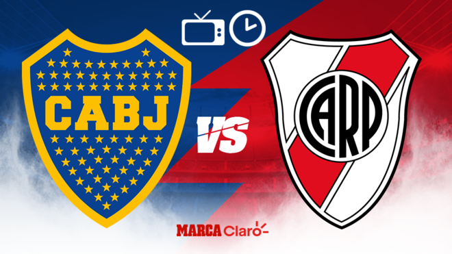 River vs Boca: Boca Juniors vs River Plate: Horario y dónde ver en vivo por TV el Superclásico de Copa Argentina MARCA Claro Argentina