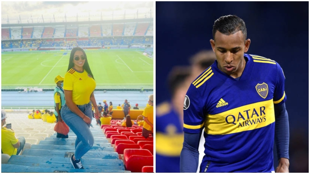 Daniela Cortés expareja del jugador de Boca Juniors, Sebastián Villa