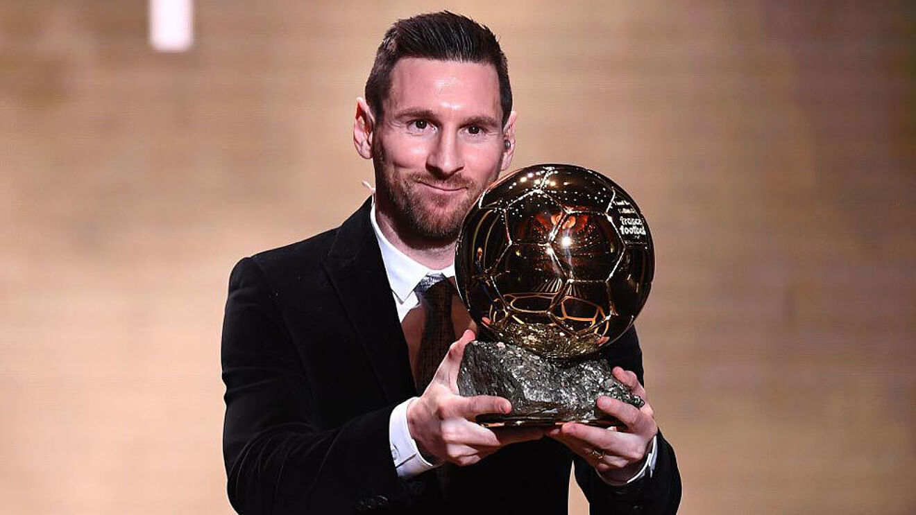 Messi, con su sexto Balón de Oro