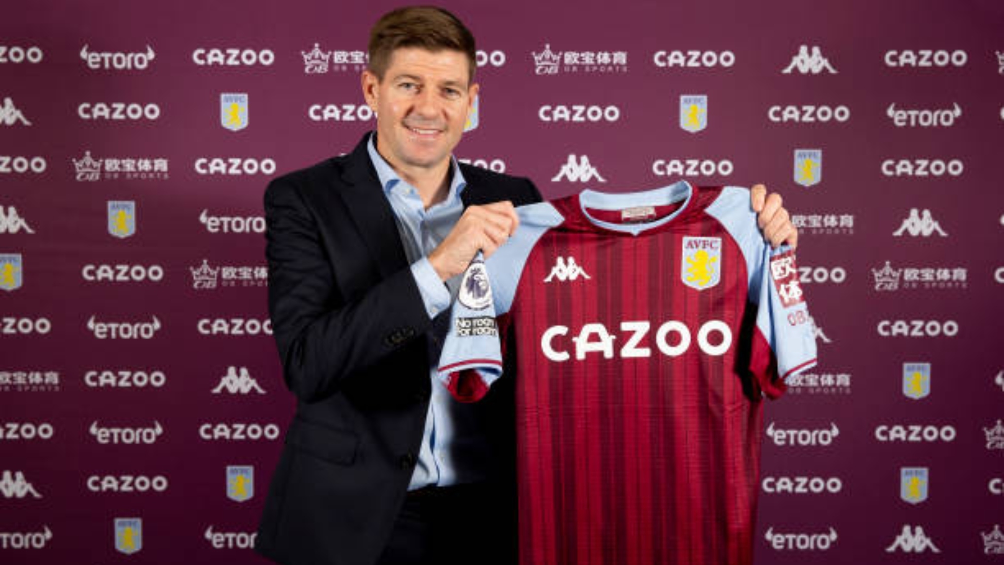 Steven Gerrard, nuevo entrenador del Aston Villa