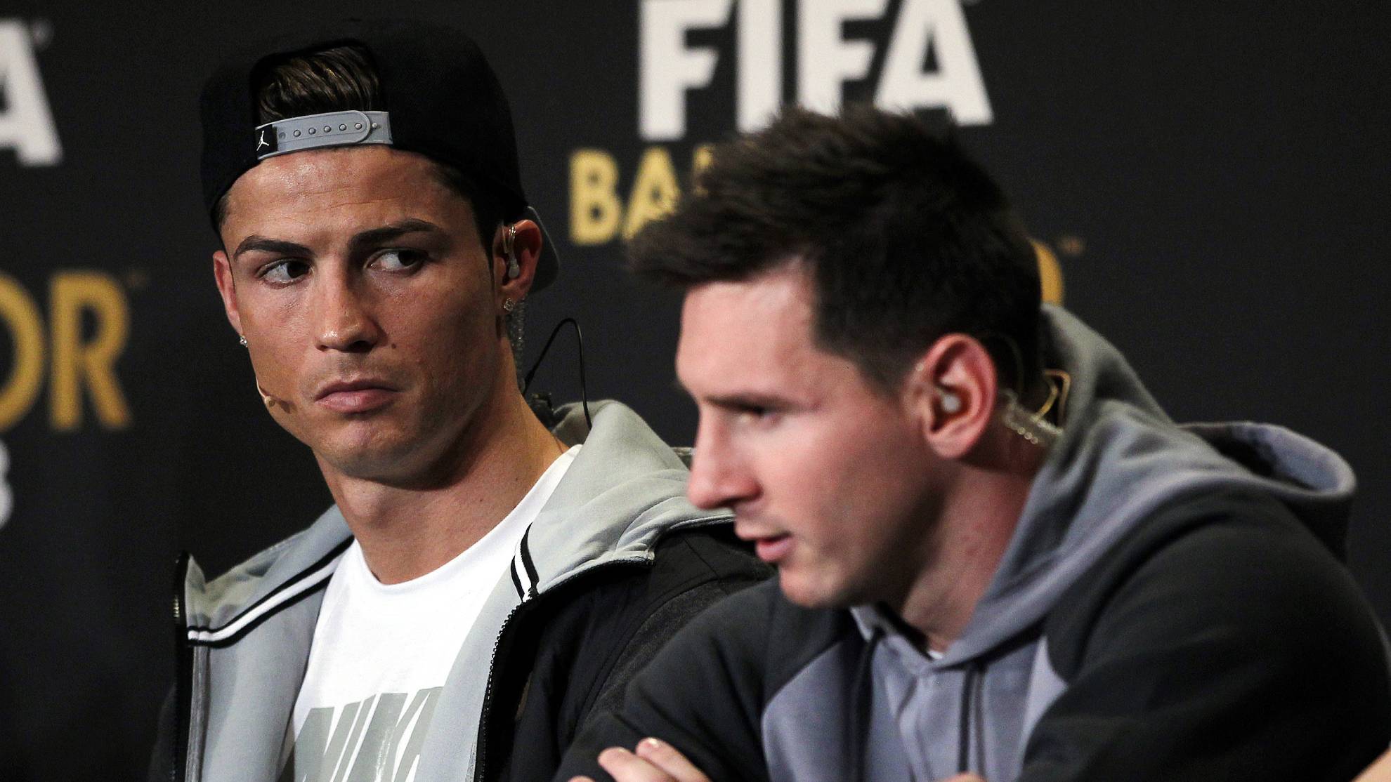 Cristiano Ronaldo y Leo Messi.