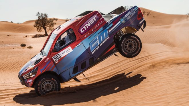 Lucio Álvarez va en busca de su primer título en el Rally Dakar
