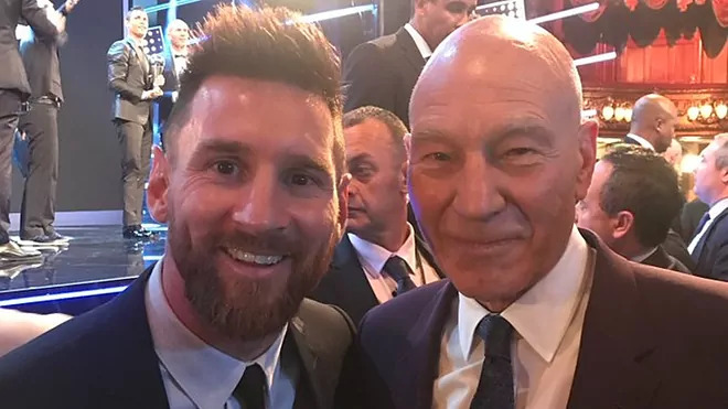 Así conoció el Profesor X a Lionel Messi, el superhéroe del futbol.