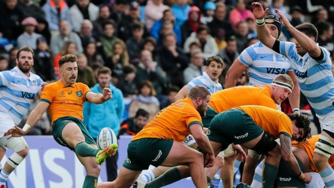 Rugby Championship hoy: Argentina perdió con Australia por 41-26