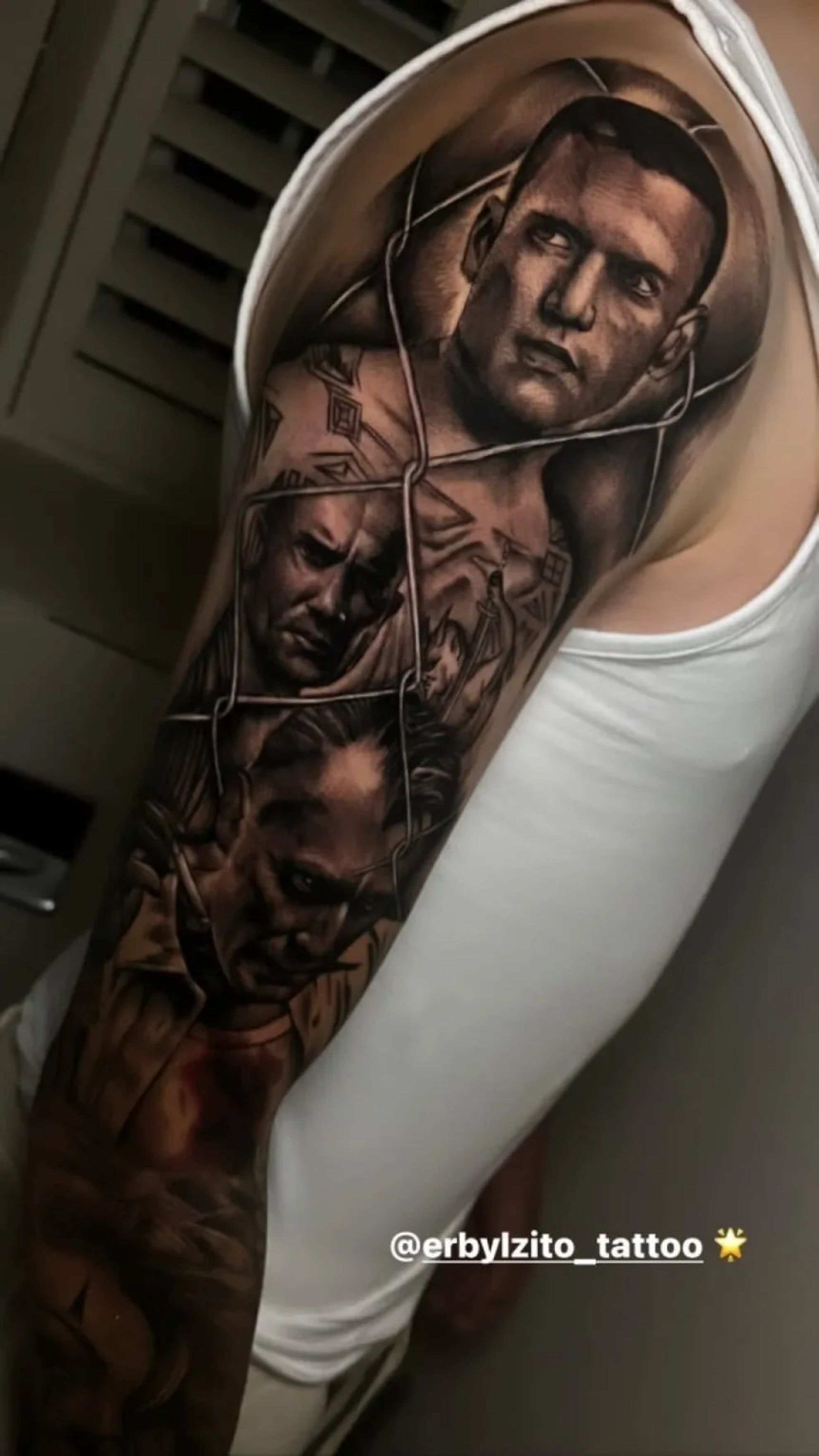 Alejandro Garnacho y un impactante tatuaje de una serie en su brazo completo  | MARCA Claro Argentina