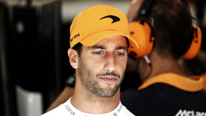 Daniel Ricciardo nunca pudo mostrar su potencial en McLaren