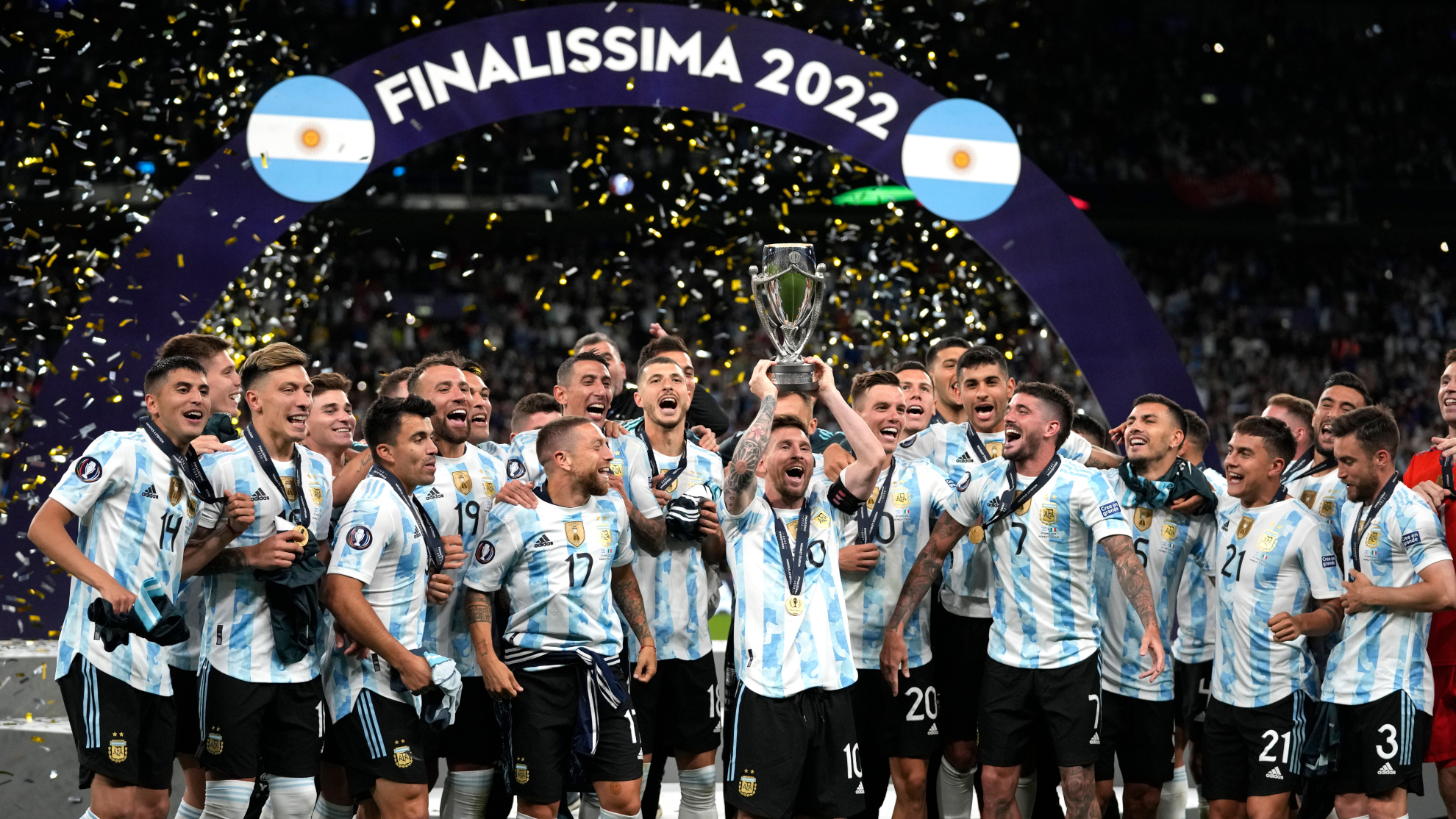 Argentina celebra la Finalísima