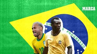 Neymar y una insólita situación con sus goles en Brasil