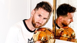 Leo Messi ganó siete veces el Balón de Oro