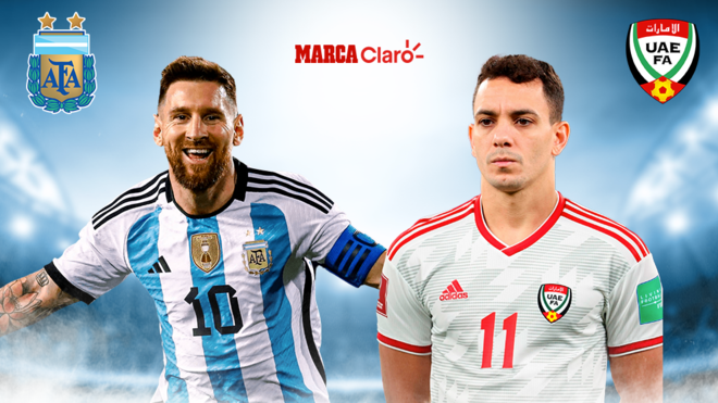 Nueve Poesía llamada Selección Argentina hoy: Argentina vs Emiratos Árabes Unidos: resumen,  resultado y goles del partido amistoso antes del Mundial Qatar 2022 | MARCA  Claro Argentina