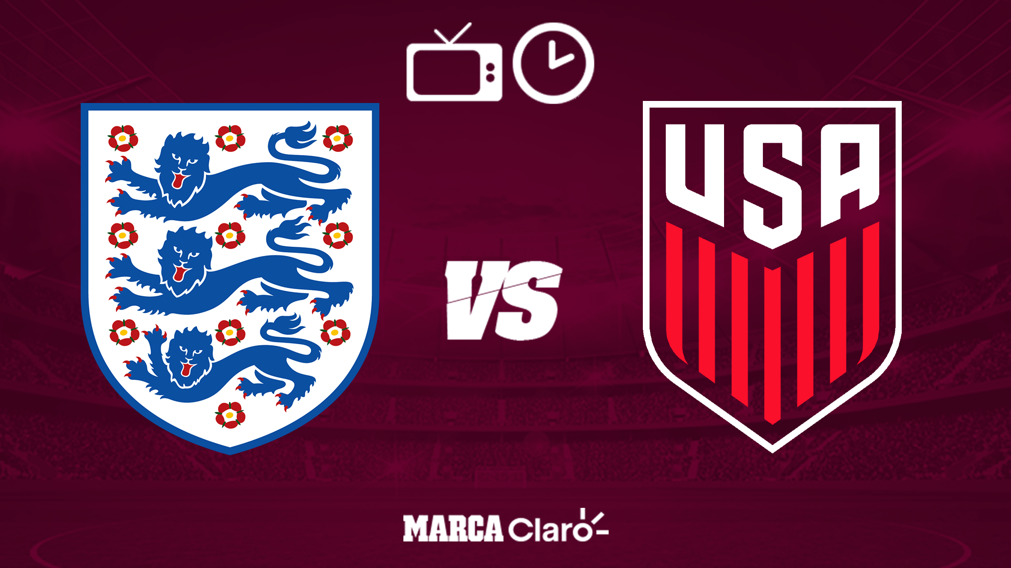 Inglaterra vs Estados Unidos Mundial Qatar 2022 en vivo: horario,...