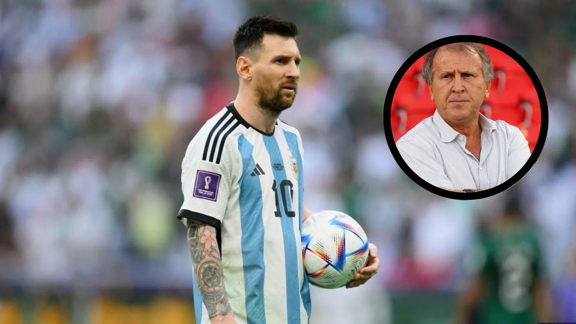 Zico ataca a Leo Messi