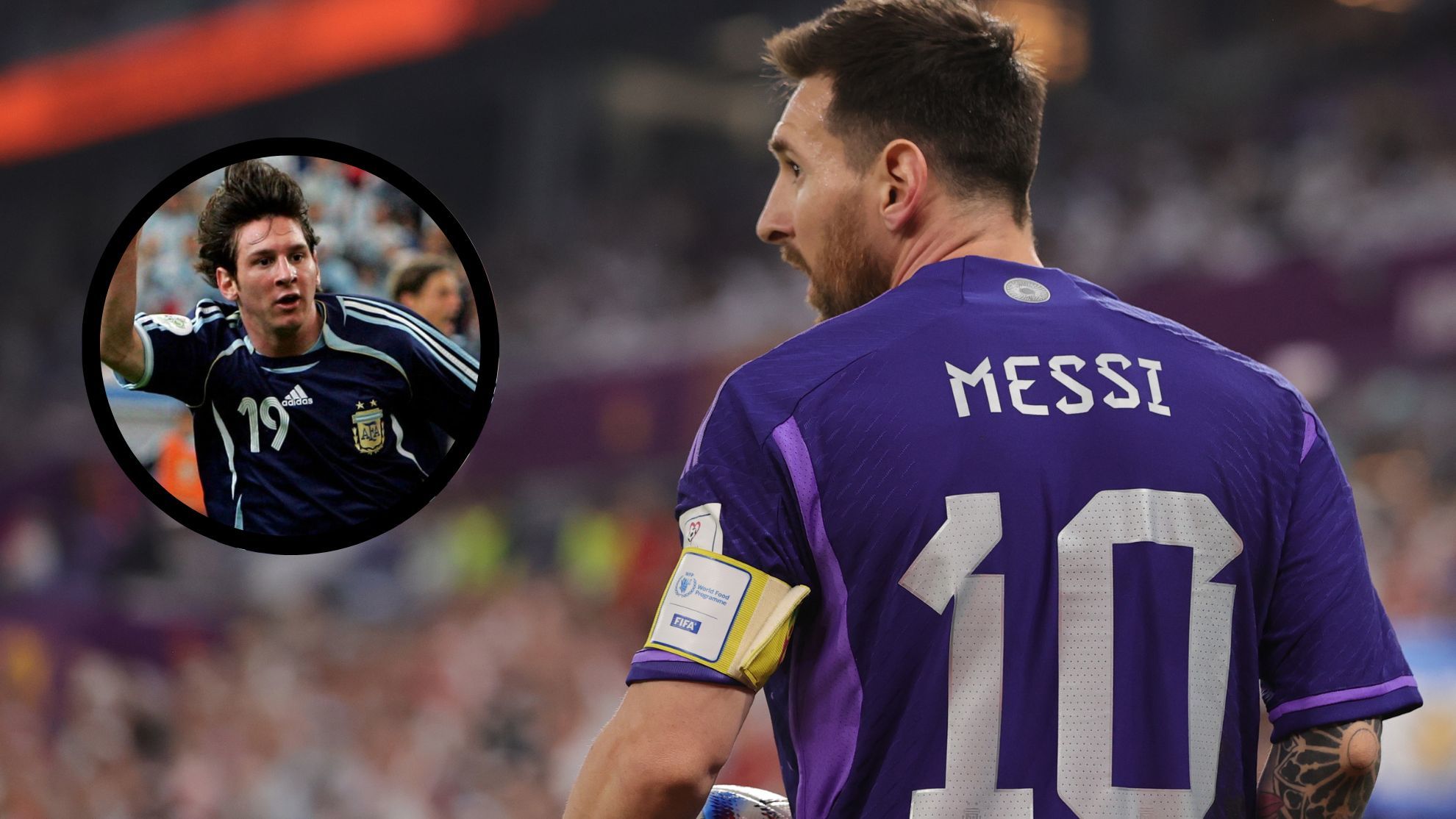Leo Messi disputa su quinto Mundial