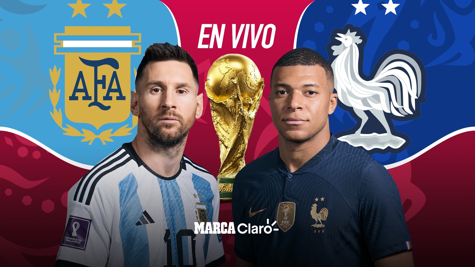 Final Mundial 2022: vs Francia, en vivo: resumen, resultado y goles de la final del Mundial Qatar 2022 | MARCA Claro Argentina
