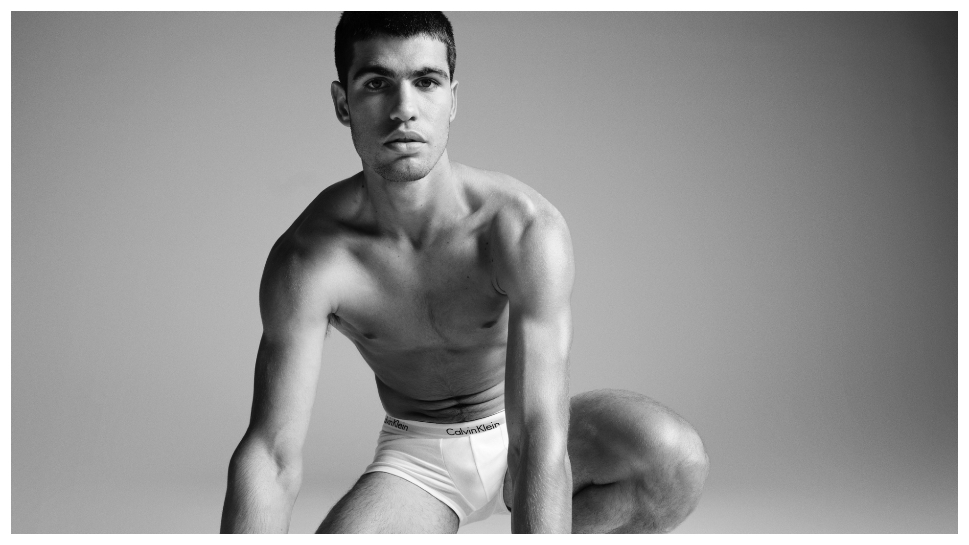 Perder la paciencia Circunstancias imprevistas Cinemática Carlos Alcaraz, modelo en ropa interior para Calvin Klein | MARCA Claro  Argentina