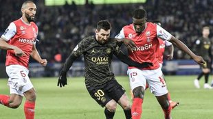 El PSG empató con Reims en la Liga de Francia