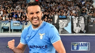 Pedro pasa un buen momento en la Lazio
